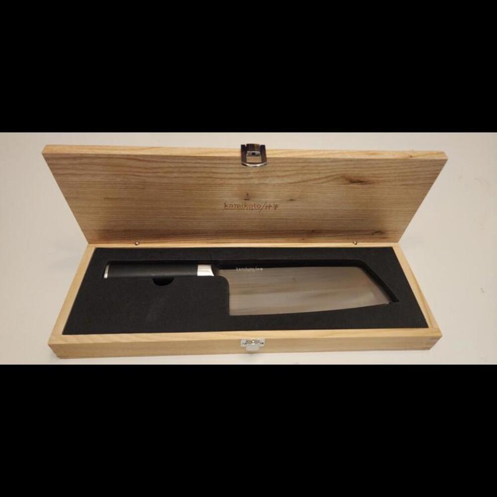 Kamikoto Chuka Bocho Cleaver, New in Ash Box with Certificate of Authenticity